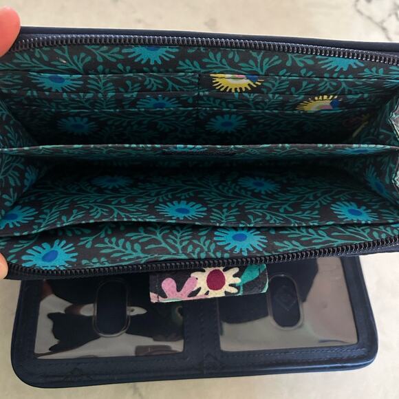 Vera Bradley Turnlock Wallet - Picture 4 of 5